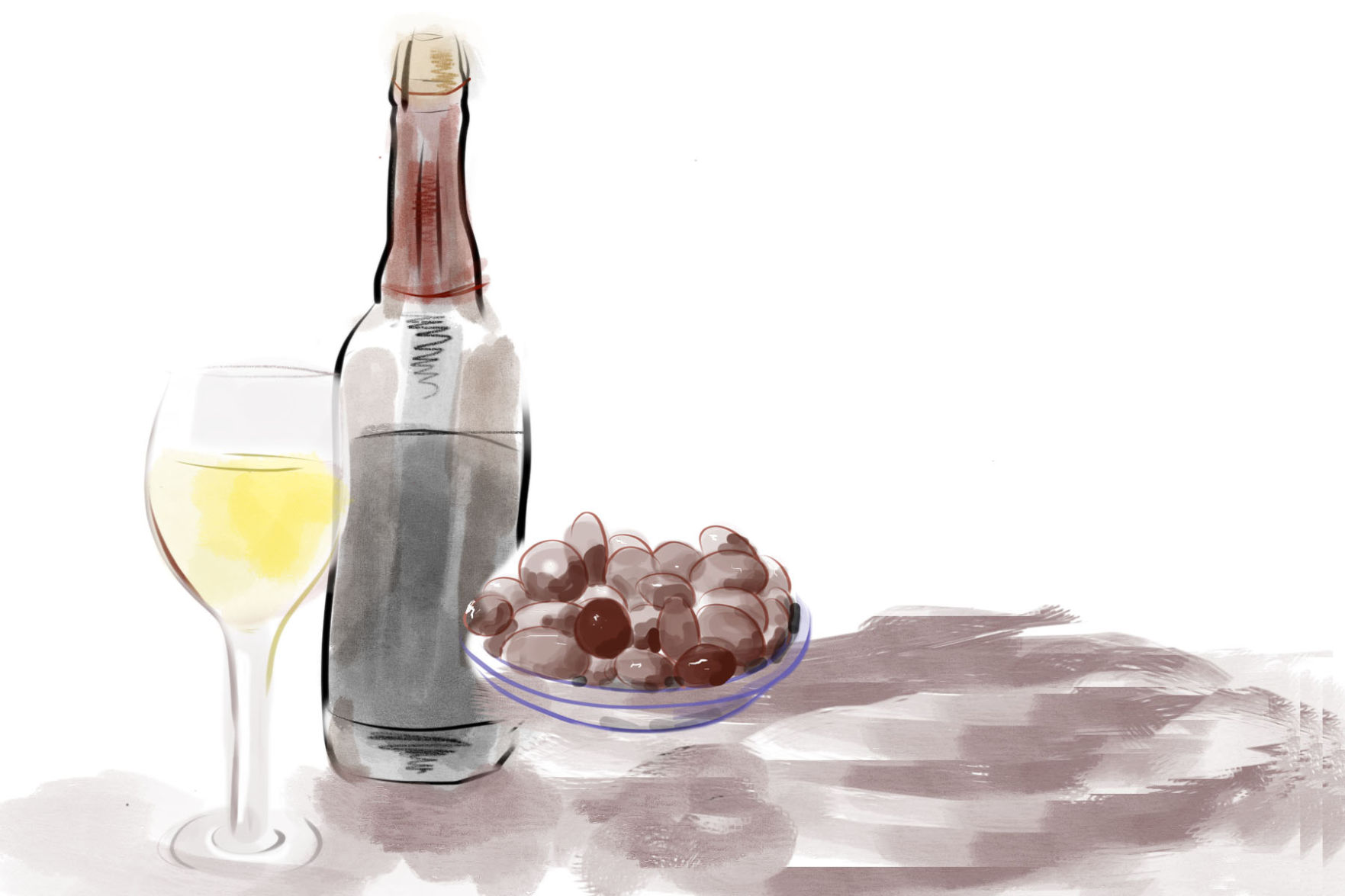 chocolate-covered raisins